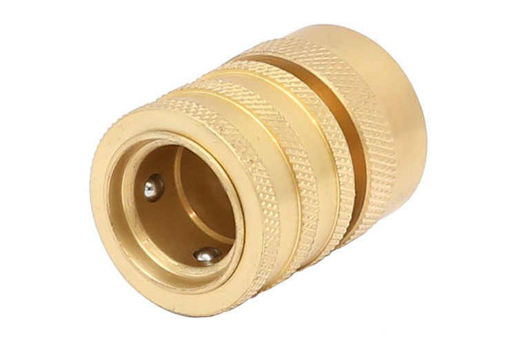 3/4 €Female Mosaz Quick Hose Connector with water stop